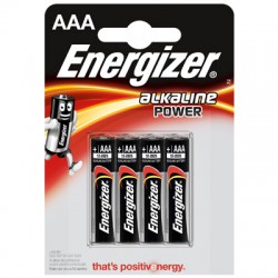 ENERGIZER AAA-LR03/4TEM  blister 4 τμχ Αλκαλικές μπαταρίες AAA