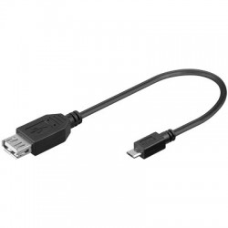 95194 Καλώδιο OTG USB 2.0 θηλ - USB mini B, 0,20m