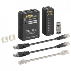93010 Tester καλωδίων δικτύου και τηλεφώνου RJ11, RJ12, RJ45 και BNC