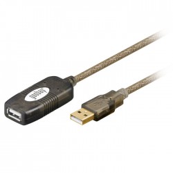 95439 Καλώδιο με ενισχυτή USB 2.0 αρσ.-USB 2.0 θηλ.