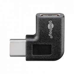 COOBAY 45402 Αντάπτορας USB-C θηλ. σε USB-C αρσ., σε γωνία 90°