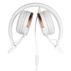 MELICONI 497458 SPEAK METAL WHITE Στερεοφωνικά ακουστικά με μικρ