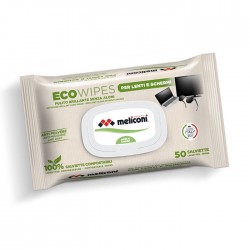 MELICONI ECO WIPES FOR SCREENS  υγρά μαντηλάκια καθαρισμού οθονών