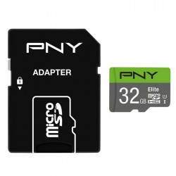 PNY P-SDU32GU185GW-GE 32GB Κάρτα μνήμης microSDHC