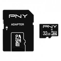 PNY P-SDU32G10PPL-GE 32GB Κάρτα μνήμης microSDHC