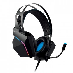 NOD CHAOS Gaming headset με εύκαμπτο μικρόφωνο και RGB LED φωτισμό