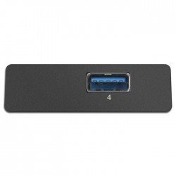 D-LINK DUB-1340 USB 3.0 Hub 4 θυρών σε μαύρο χρώμα
