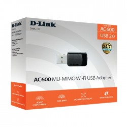 D-LINK DWA-171 Wi-Fi USB Adapter AC600 MU-MIMO