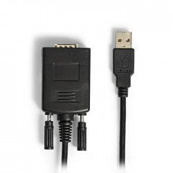 NEDIS CCGW60852BK09 Μετατροπέας USB-A αρσ. σε RS232 αρσ.