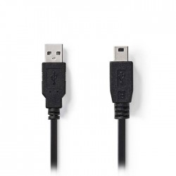 NEDIS CCGP60300BK50 Καλώδιο USB 2.0 A αρσ. - Mini 5-pin αρσ., 5m