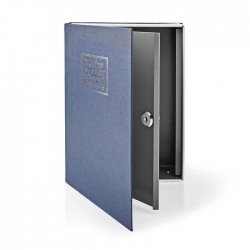 NEDIS BOOKSEDM01BU Βιβλίο-χρηματοκιβώτιο ασφαλείας 1.6L