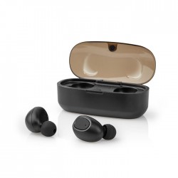NEDIS HPBT5052BK TWS Bluetooth ακουστικά με θήκη ασ.φόρτισης