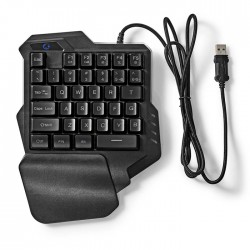 NEDIS GKBDS110BK Ενσύρματο One-hand Gaming keypad