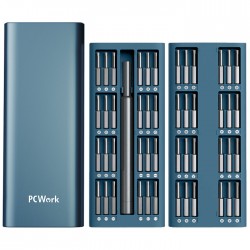 PCWork PCW08B Κατσαβίδι με 48 μύτες για επισκευές κινητών, tablet κλπ.