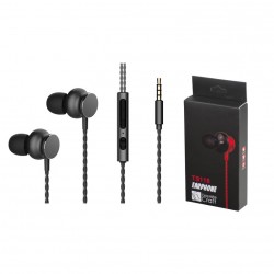EM-TS118 Ακουστικά ψείρες με μικρόφωνο και μπουτόν κλήσης