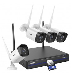 N48WHR+I71GK*4+1T ANNKE WiFI Ασύρματο Σετ CCTV, 5MP