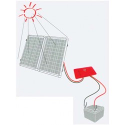 SC-5 SOLAR CONTROLLER Φορτιστής μπαταριών για φωτοβολταϊκά 5Α