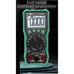 FY-76 FUYI Ψηφιακό πολύμετρο True RMS με καπασιτόμετρο, συχνόμετρο,NCV,AutoRange